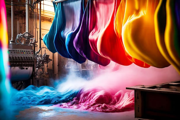 Industrial textiles dyes